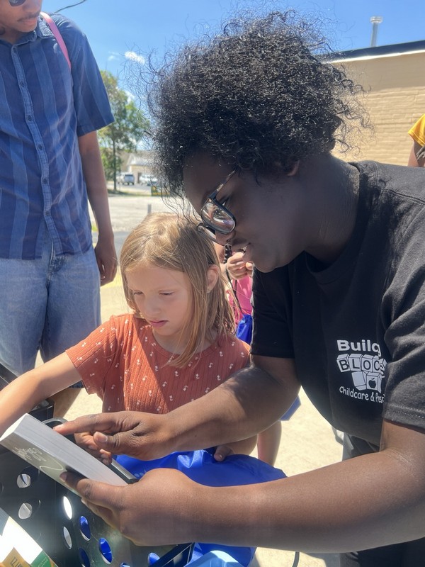 Books reaching youth through community outreach