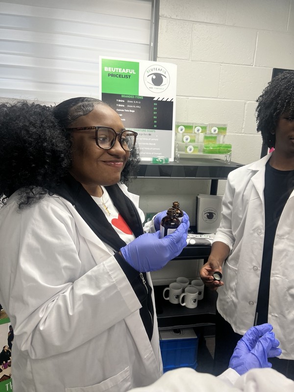 Youth-led soap production through BEUTEAFUL